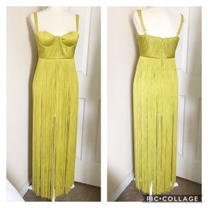 house of CB london emee fringe dress